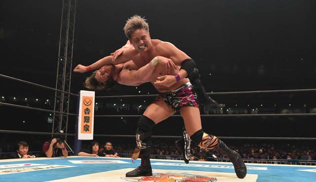 Image result for wrestle Kingdom Okada vs Omega