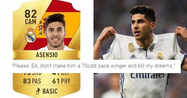 FIFA 18: Fans want Marco Asensio to be rated higher in the ...