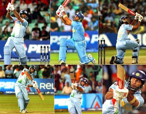 Image result for yuvraj six sixes