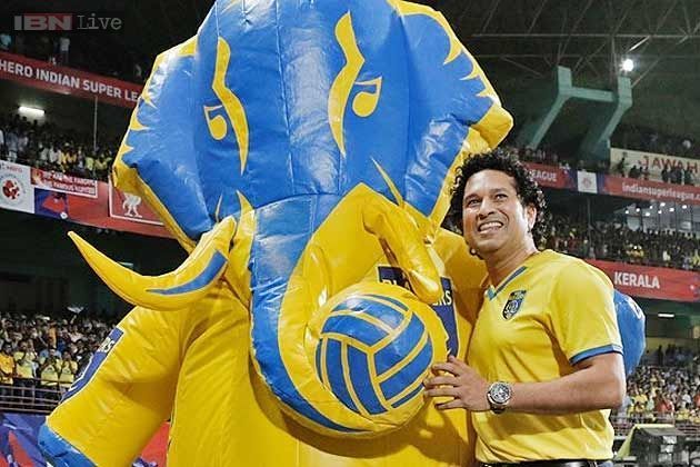 Image result for sachin in kerala blasters