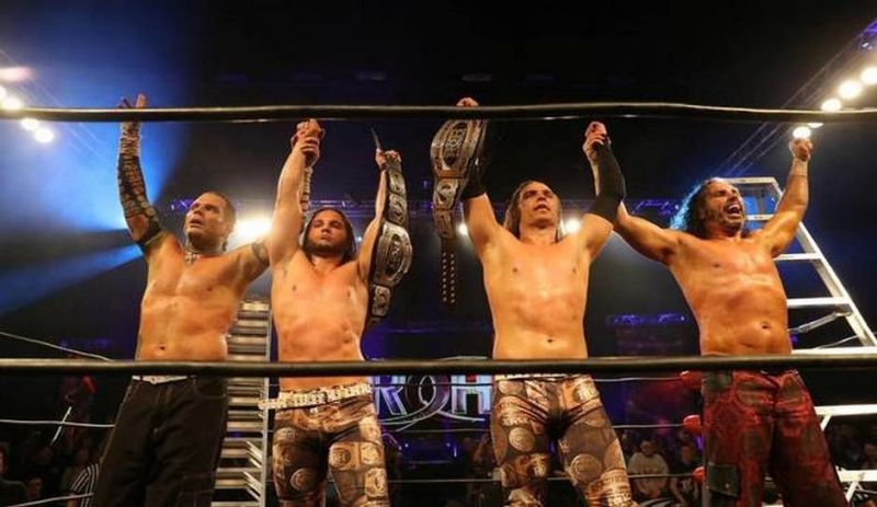 Wwe Roh News How The Young Bucks Vs Hardys Feud Started - 