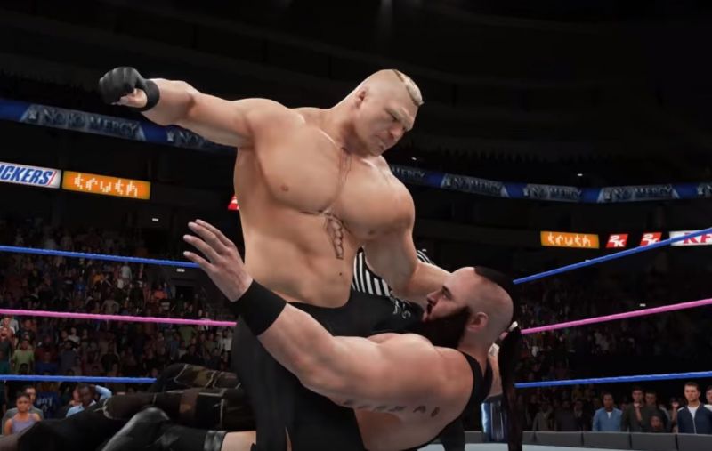 WWE News: Brock Lesnar annihilates Braun Strowman in WWE ... - 800 x 507 jpeg 45kB