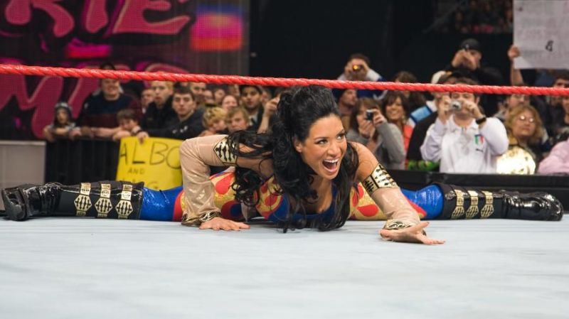 Why did Melina leave WWE?