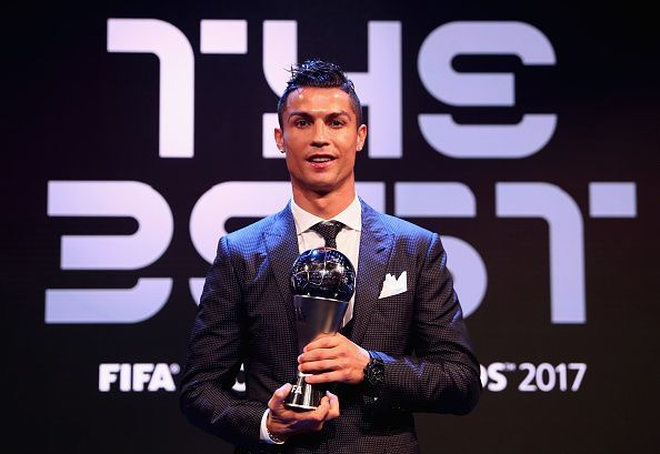 Cristiano Ronaldo Wins BEST FIFA Men's Player Of The Year 2017 Award