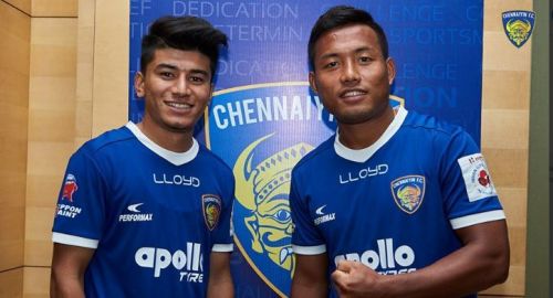 chennaiyin fc kit