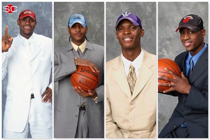 The 5 best NBA draft classes EVER