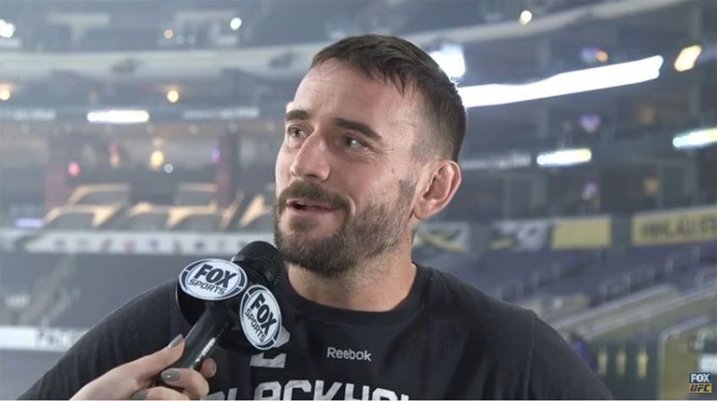 CM Punk has hinted at another fight in the UFC