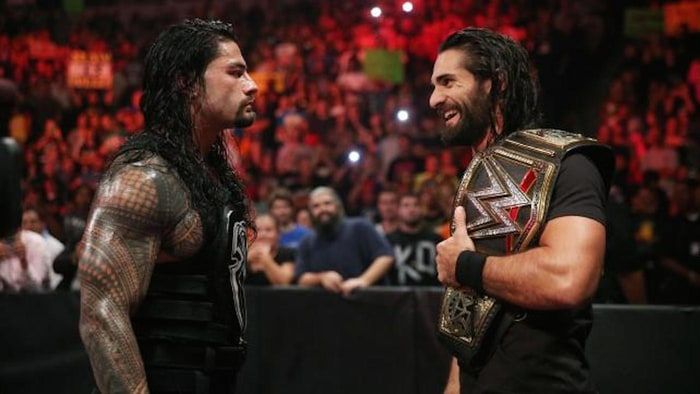 Image result for Seth Rollins,roman  reigns