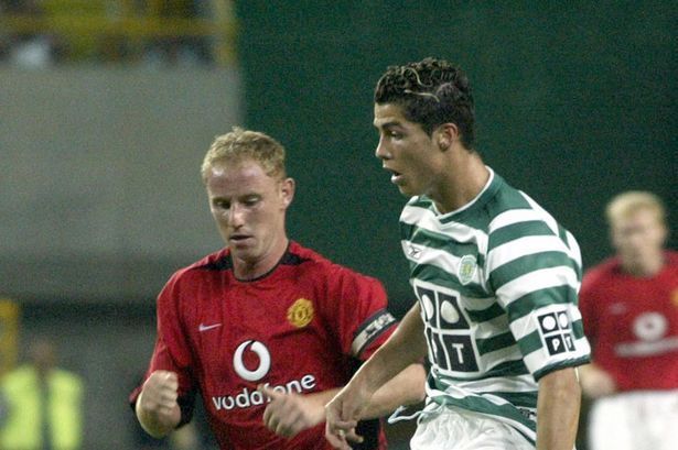 Cristiano Ronaldo vs Manchester United, August 2003.