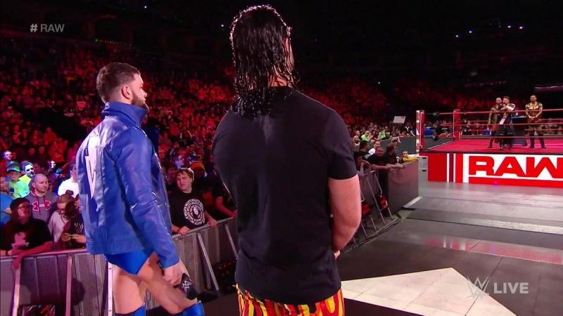 Seth Rollins and Finn Balor had something to say during The Mizzies