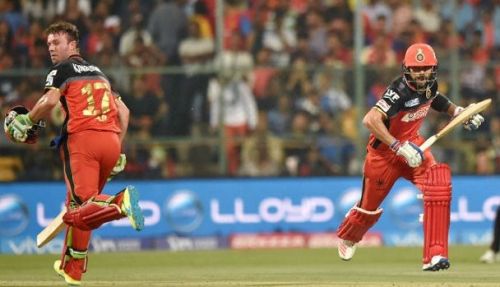 500px x 287px - Top 5 Virat Kohli and AB de Villiers partnerships in IPL history