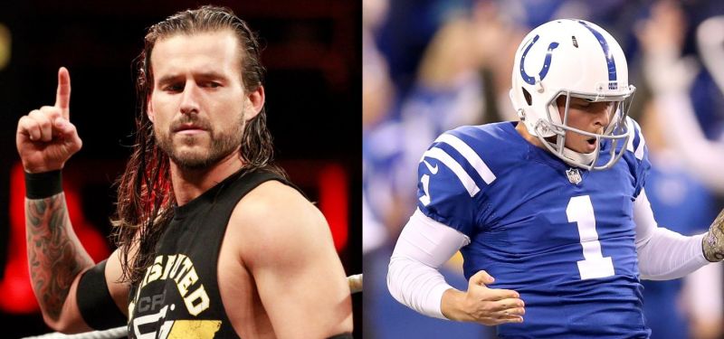 WWE News Adam Cole and former NFL punter Pat McAfee have 