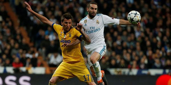 Carvajal was no match for Mandzukic
