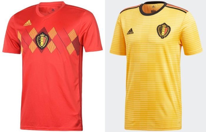 Belgium World Cup 2018 Home Away Kits