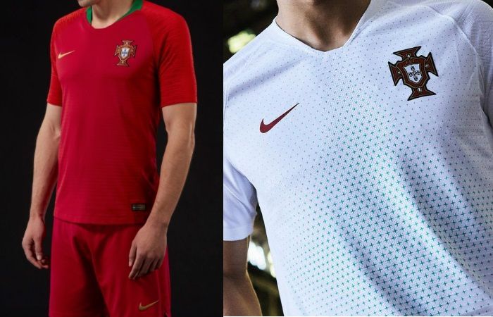 Portugal World Cup 2018 Home Away Kits