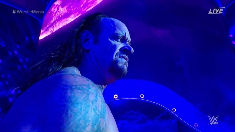 The Undertaker made an emphatic return to professional wrestling's biggest stage