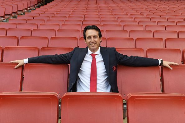 Image result for Unai emery and Arsenal