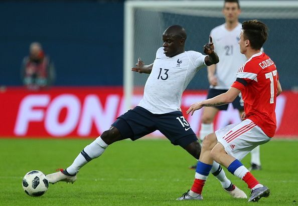 International friendlies: Russia vs France