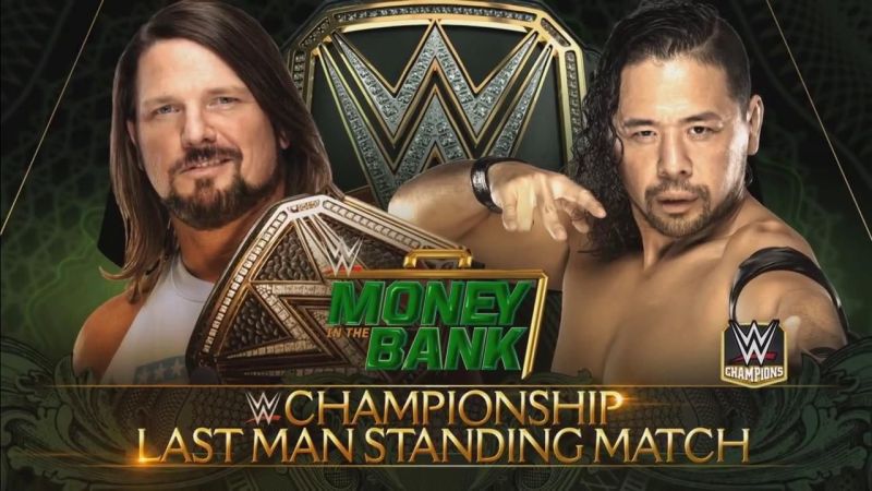 Image result for styles vs nakamura money in the bank