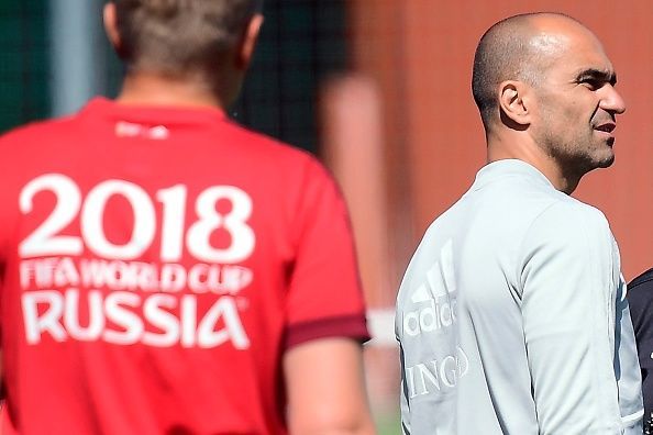 PC & training of the National Soccer Team of Belgium - 20180615