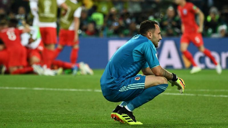 David Ospina Colombia vs England Russia 2018 World Cup 07032018