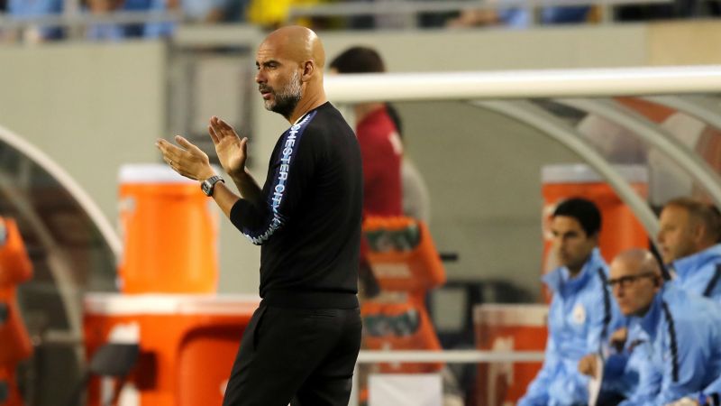 Pep Guardiola Manchester City International Champions Cup 07202018