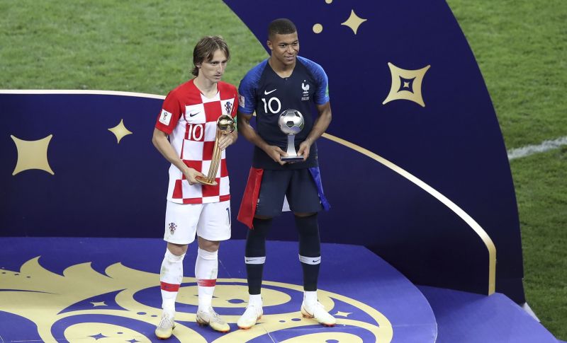 Mbappe Modric On 10 Man List For Fifa Best Player Award