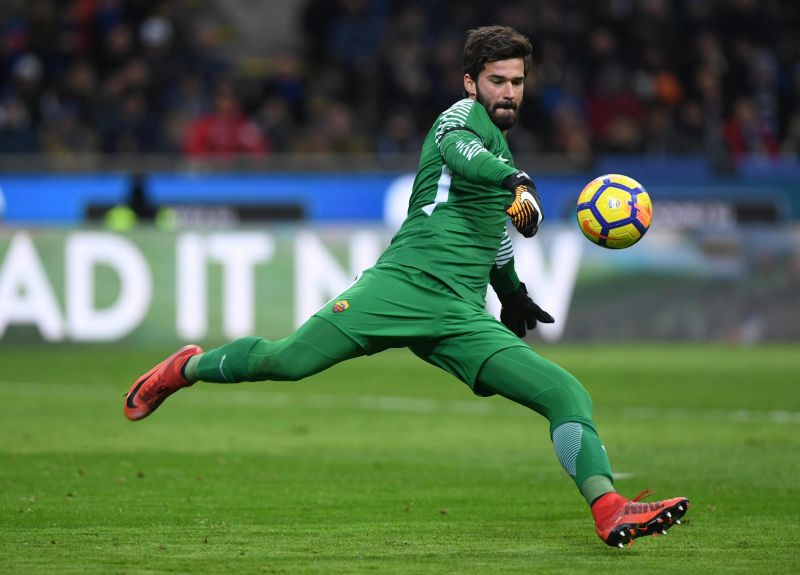Alisson was the best goalkeeper in Serie A last season