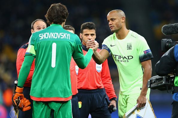 FC Dynamo Kyiv v Manchester City FC - UEFA Champions League Round of 16: First Leg