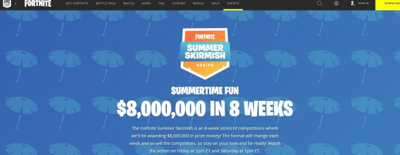 Fortnite Summer Skirmish Things You Should Know - 