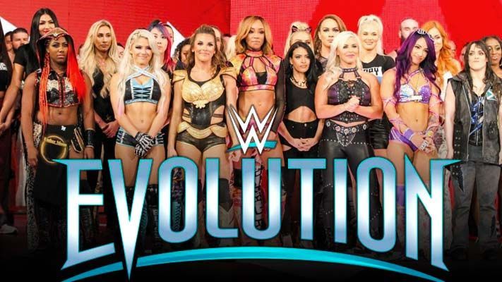 wwe evolution wrestlers