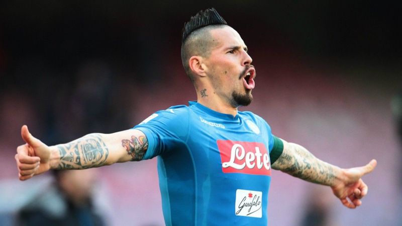 Hamsik broke Maradona's record last season to become Napoli's leading goalscorer