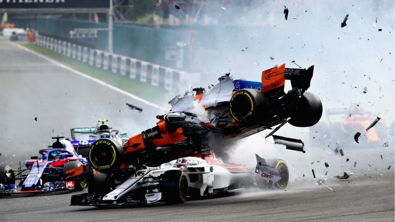 F1 unites behind divisive Halo after Belgian GP crash