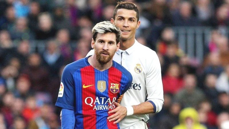 Lionel Messi and Cristiano Ronaldo have over 1300 career goals between them