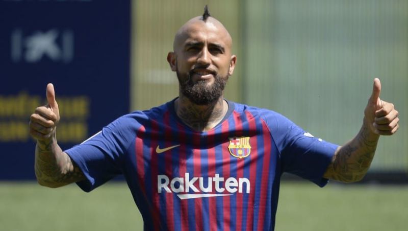 Vidal has the opportunity to win an eighth straight league title with Barcelona