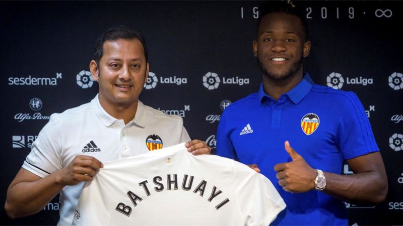 Batshuayi has joined Valencia on a season long loan deal