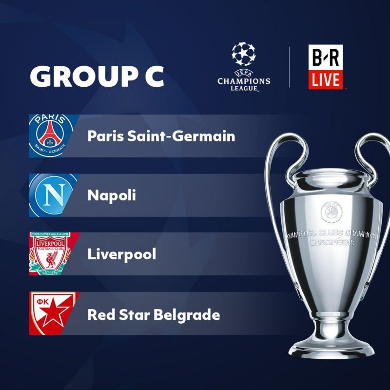 liverpool champions league group 2018