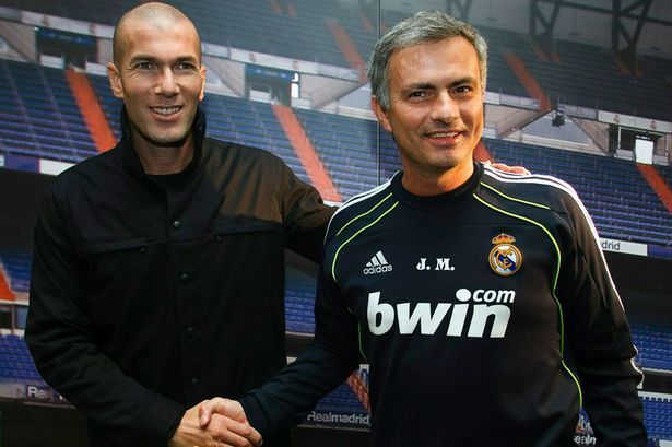 Image result for zidane mourinio