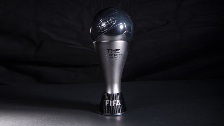 FIFA Player of the Year trophy