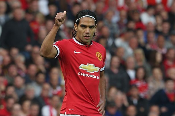 Image result for falcao at united