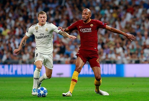 Real Madrid v AS Roma - UEFA Champions League Group G