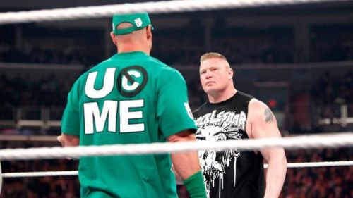 Wwe News John Cena And Brock Lesnar S Brawl From 2012 Creates