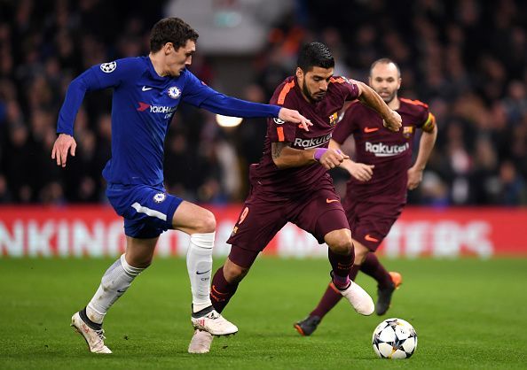 Chelsea FC v FC Barcelona - UEFA Champions League Round of 16: First Leg