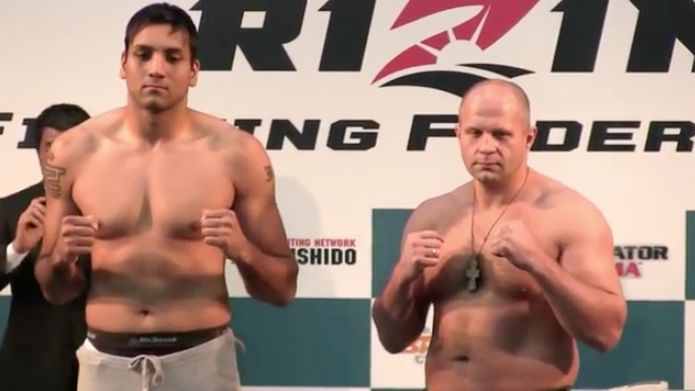 Fedor's comeback began in 2015 with a fight with giant kickboxer Jaideep Singh