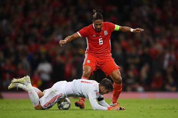 Williams, just like Gunter, struggled to cope with Spain's attacking prowess