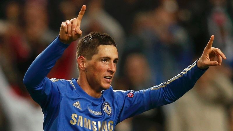 Torres scored in seven different competitions for Chelsea in 2012/13