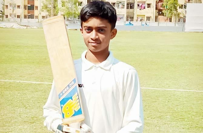 14-year-old Indian kid hits unbeaten 556