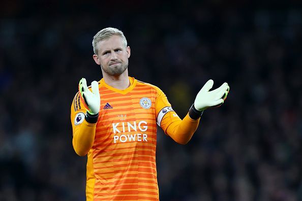 Schmeichel has been Leicester's number one since their promotion in 2014