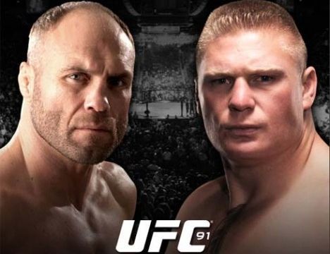 UFC 91: What happened when Brock Lesnar challenged Randy Couture for ...