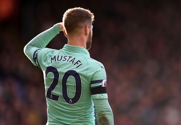 The Arsenal fans are growing tired of Shkodran Mustafi